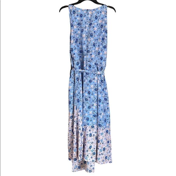 VINCE CAMUTO Floral Colorblock Midi DRess size 20W - Picture 4 of 8